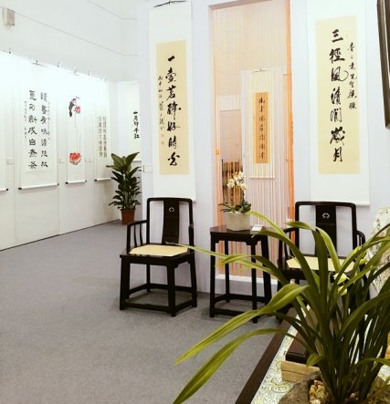第四屆&ldquo;水墨茶禪&rdquo;書畫展亮相廈門國際佛事用品展