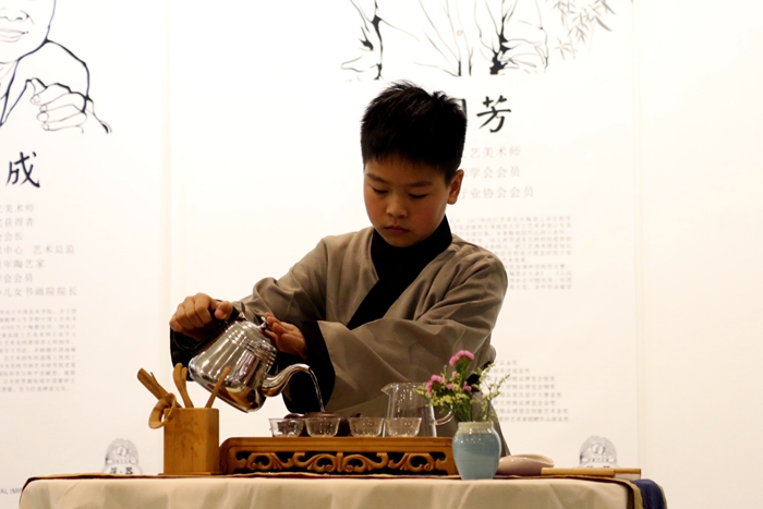 茯茶與紫砂印象文化交流展西安舉行